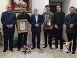 دیدار معاون رئیس‌جمهوری و رئیس بنیاد شهید و امور ایثارگران با خانواده معزز شهیده میرزایی