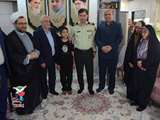 دیدار معاون رئیس‌جمهوری و رئیس بنیاد شهید و امور ایثارگران با خانواده معزز شهید لطفی‌وند