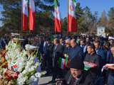 آیین ملی مهمانی لاله‌ها با حضور پرشور نسل جدید در بهشت زهرا(س)