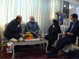 دیدار مدیرکل بنیاد شهید تهران بزرگ با خانواده شهید مهدی صارم‌پور